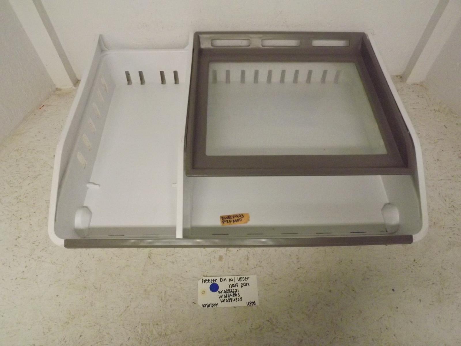 Whirlpool Refrigerator W10882221 W10884803 W10886305 Freezer Bin Used Whirlpool Refrigerator W10882221 W10884803 W10886305 Freezer Bin Used